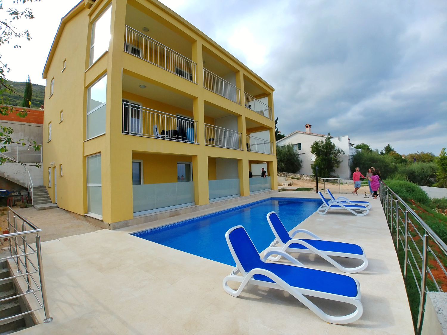 Villa Serg Istrien Pool