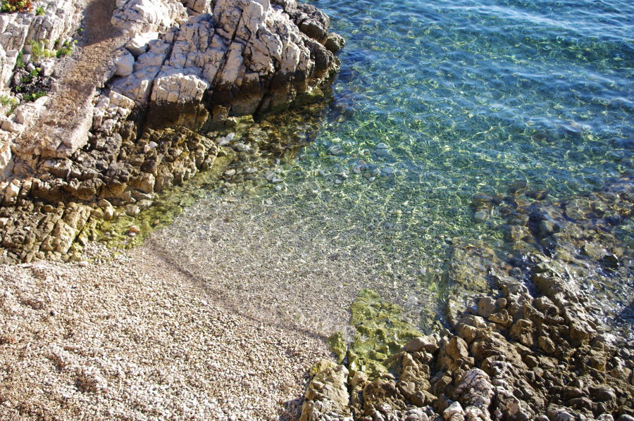 Schönste Bucht in Istrien